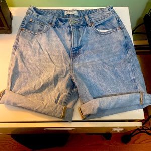 Denim shorts